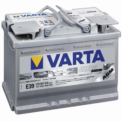 6CT-70 (0) Varta Silver AGM E39 570901076 (278/175/190) 760