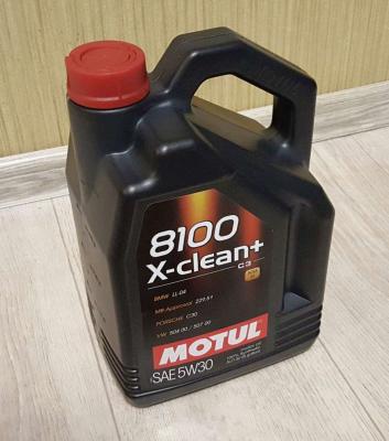 Motul 8100 X- CLEAN+ 5W30 5