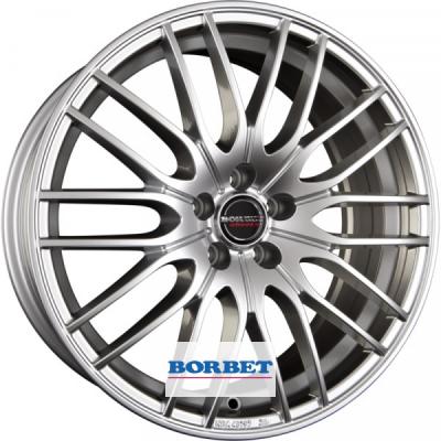 Borbet CW 4 8 x17 5/120 ET35 d-72,5 Sterling Silver (221310)